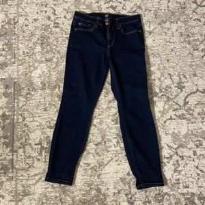 Gap True Skinny 28 Petit Jeans - dark indigo
